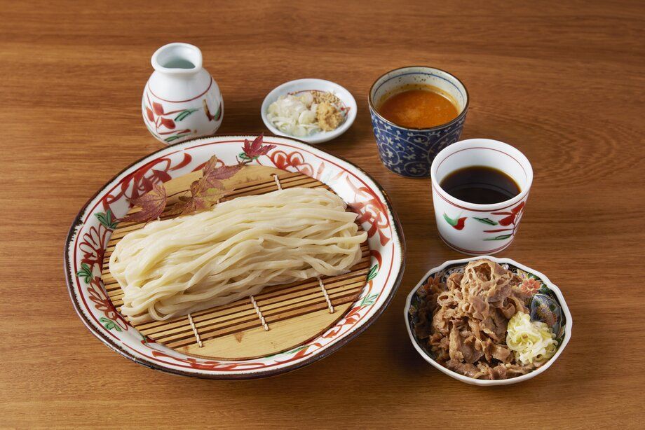 肉せいろうどん / 肉うどん