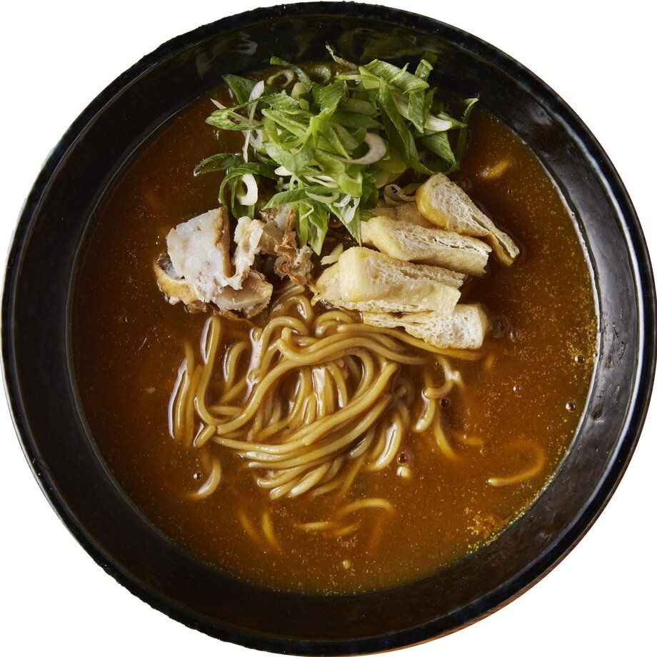 かすカレー蕎麦