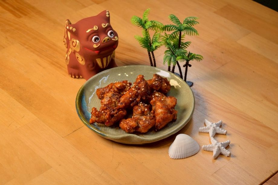 ピリ辛ザンギ（ピリ辛鶏の唐揚げ）