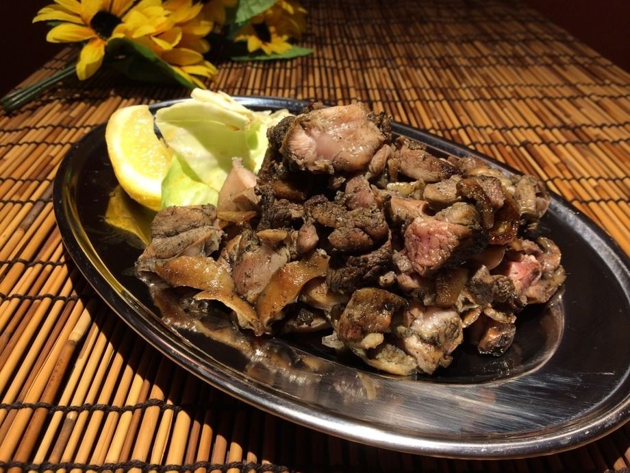 ■さつま地鶏 もも　一本焼き （約450ｇ） ■ハーフ もあります。