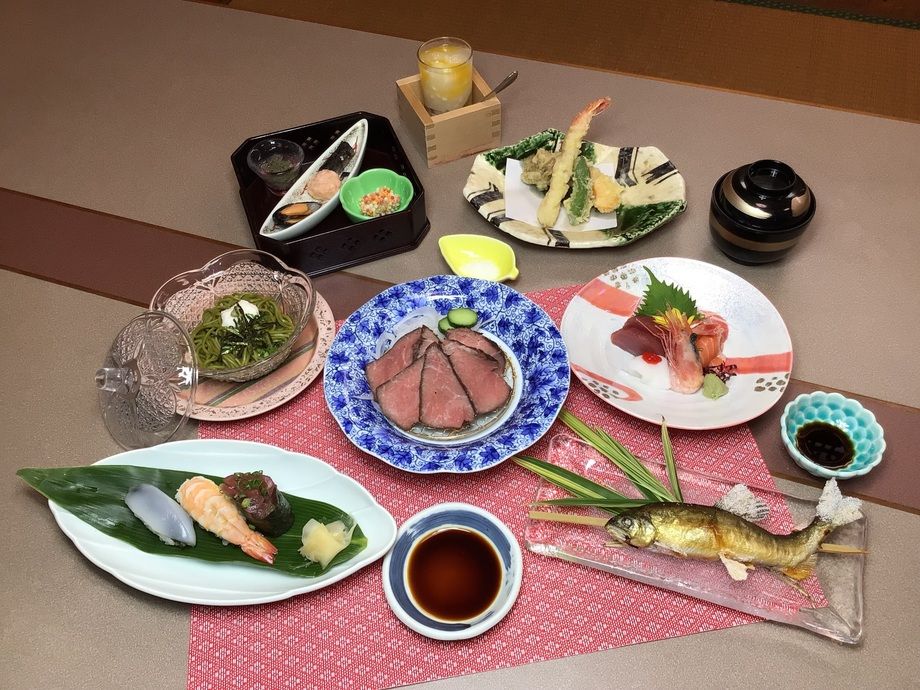 会席料理　‐雅‐（５，０００円＋税　5,500円）