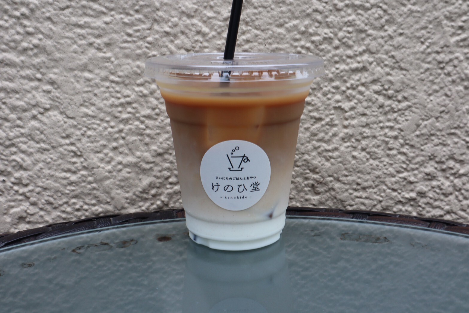 カフェオレ　アイス