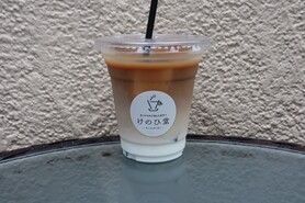 カフェオレ　アイス