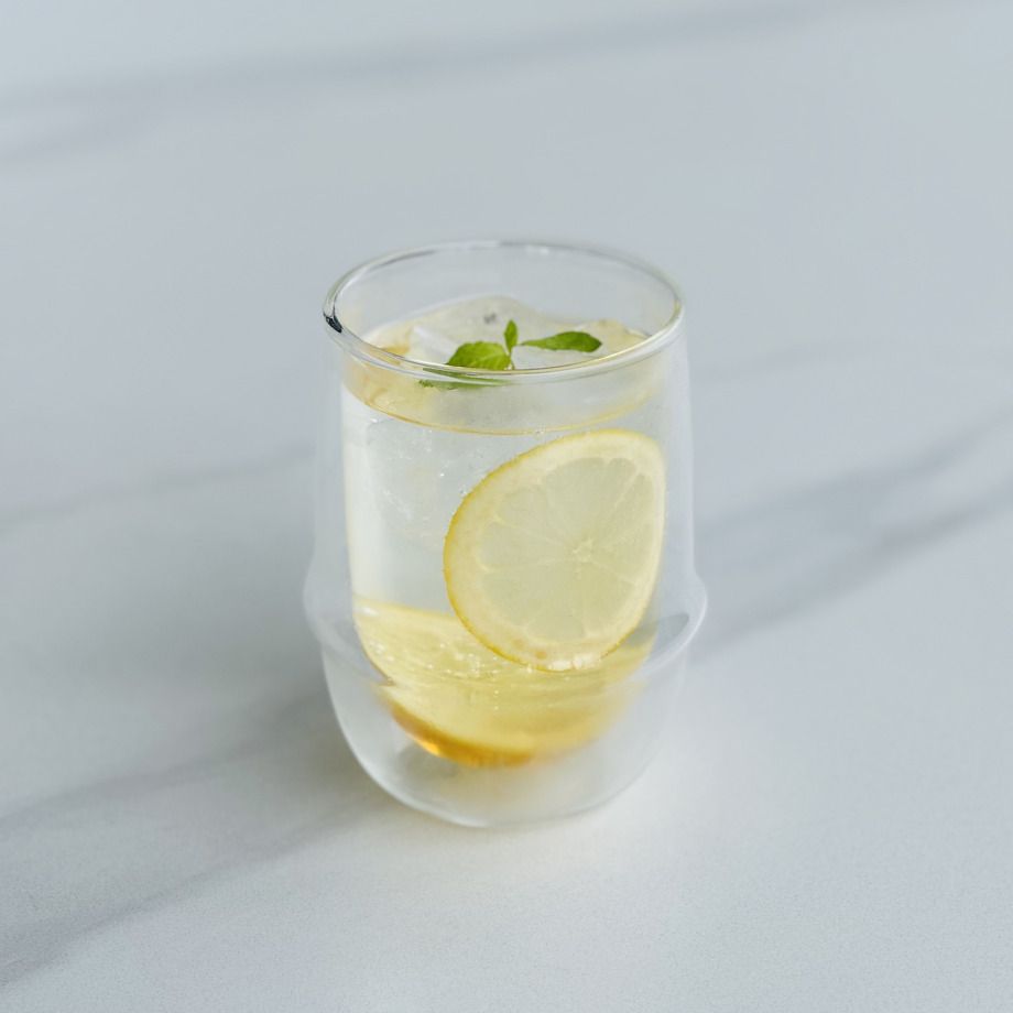 自家製レモンスカッシュ🍋