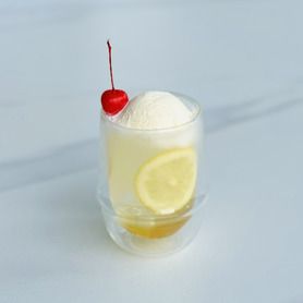 🍋レモンスカッシュフロート🍨
