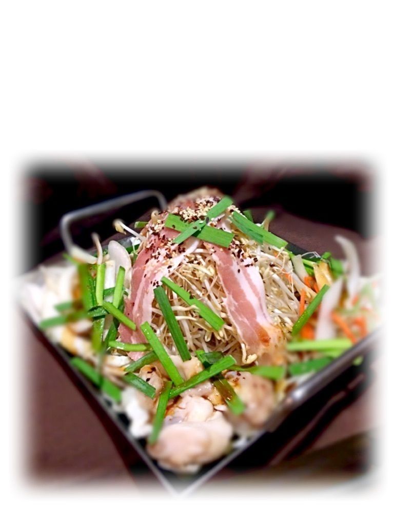 ホルモンのちりとり鍋