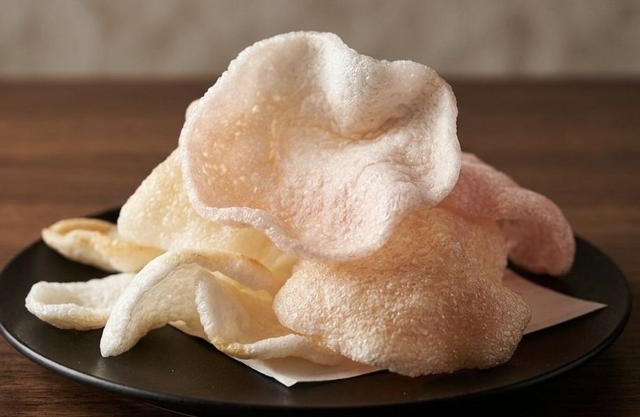 彩りえびせんと旨にんにくチップス