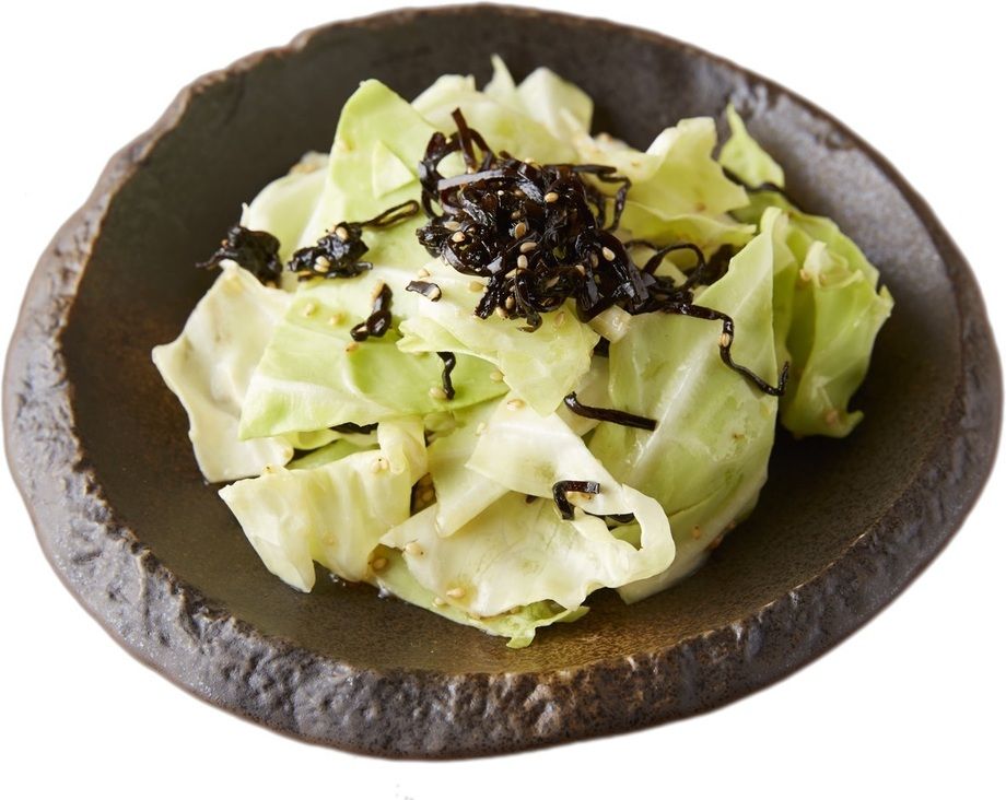 塩昆布キャベツ