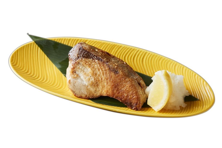 ぶりの塩焼き