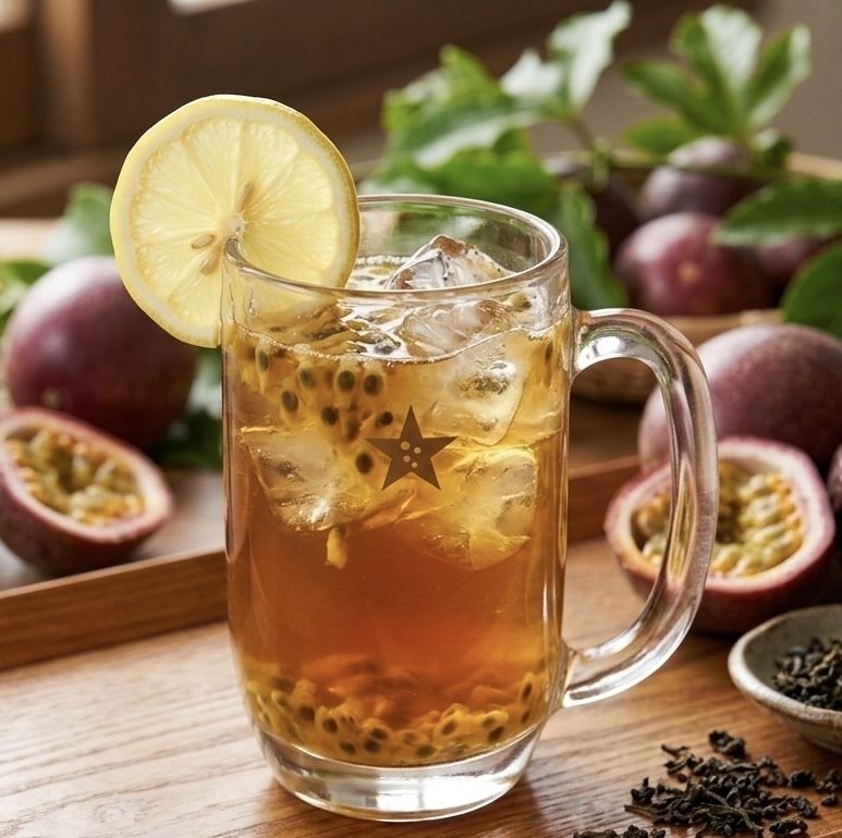 🍋‍🟩 【✨伊太バルエリアのみ半額✨】パッション黒烏龍茶(ノンアルコール)