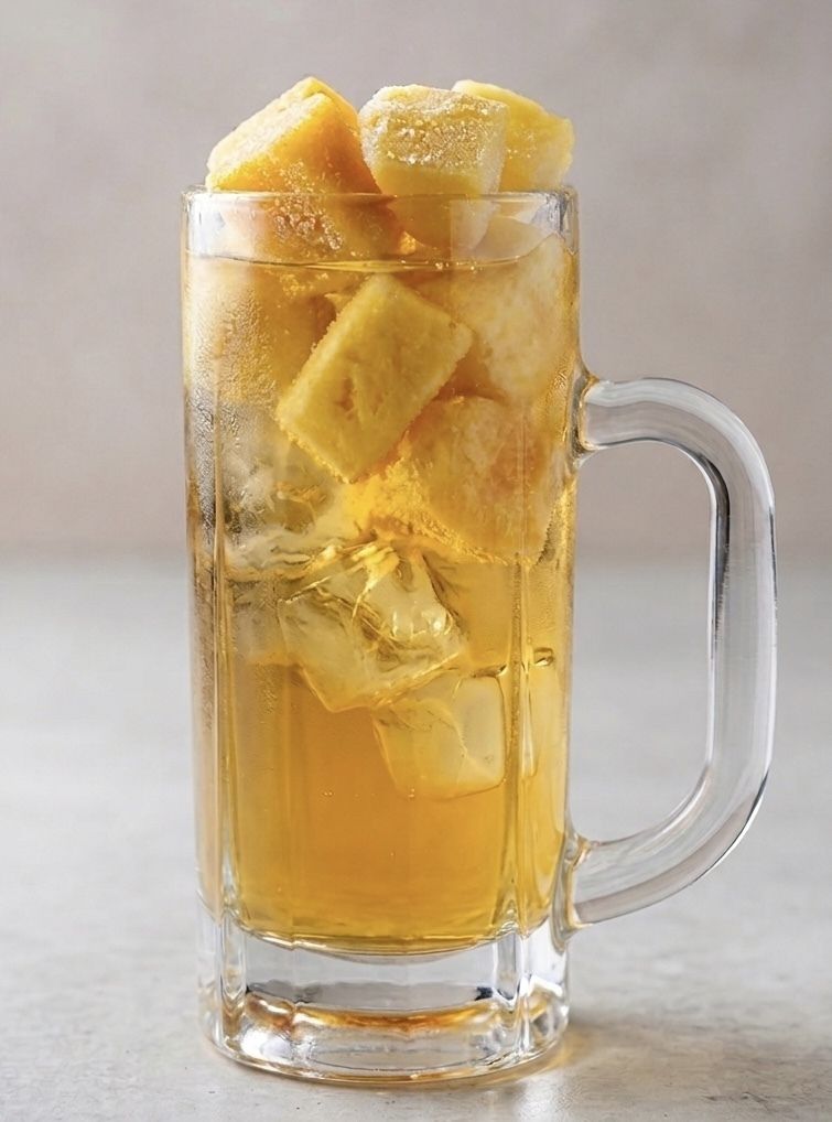 🍍【✨伊太バルエリアのみ半額✨】台湾風氷結ゴロゴロパインのジャスミンティ(ノンアルコール)