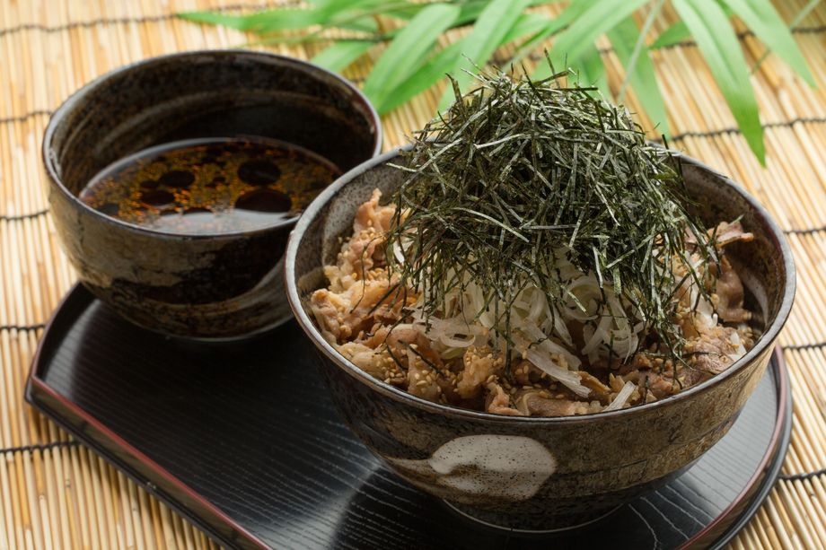 肉つけ蕎麦（８５０円）