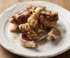 職人の技✨牛たんの唐揚げ 岩塩とレモンの仕立て