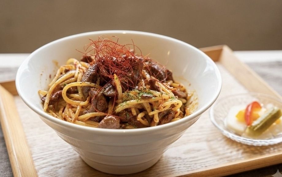 柔らか牛タンの麻辣丼
