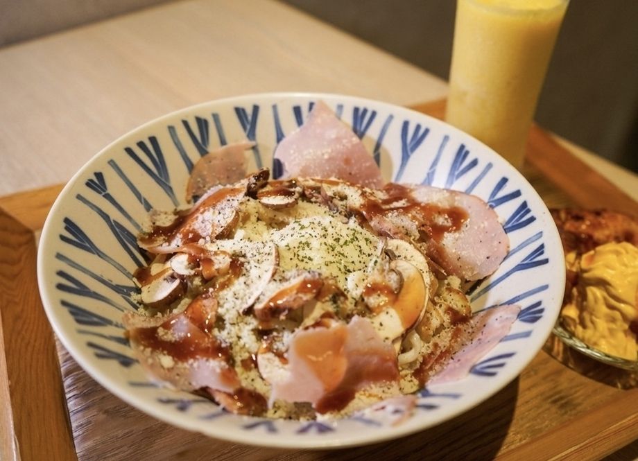 New✨【単品】トリュフ香る🥛冷製カルボナーラまぜそば(茹で前生麺量200g)
