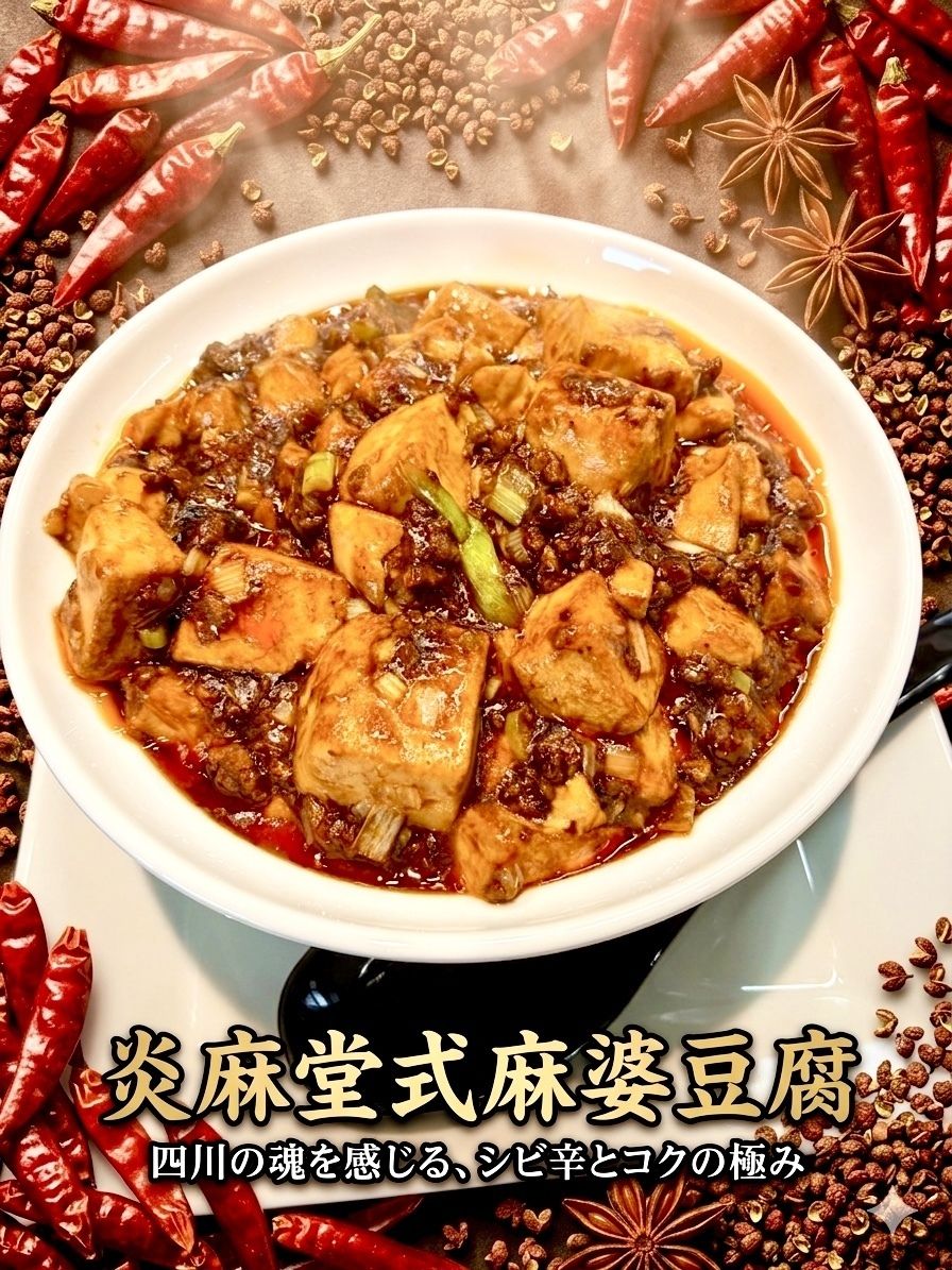 炎麻堂式麻婆豆腐（1380）