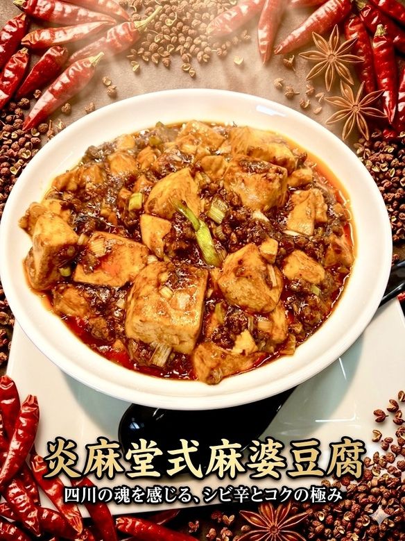 炎麻堂式麻婆豆腐
