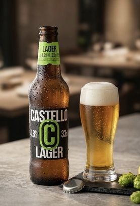 🍺イタリアン・プレミアムラガー Birra Castello（ビッラ カステッロ）
