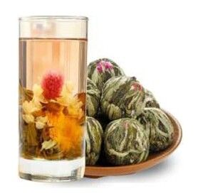 ②双龙戏珠茶（ジャスミン茶）