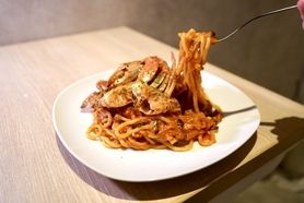 イタリアンシェフの渡り蟹のトマトクリームパスタ🍝 もちもち生パスタ