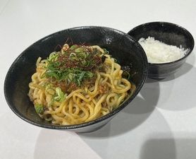 新メニュー！鶏白湯麻婆茄子まぜそば