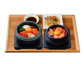 石焼ビビンバ+スンドゥブのチヂミセット