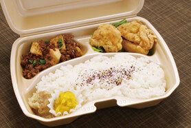 麻婆豆腐&唐揚げ弁当