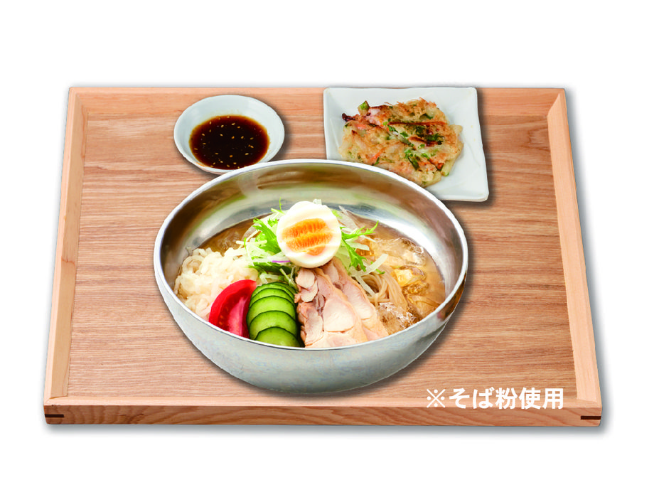 冷麺のチヂミセット