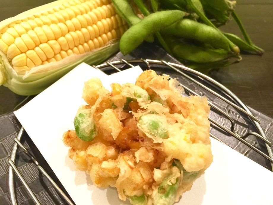 天ぷら7品におつまみ、食事、デザート　　　　【響】7500円（天ぷら7種（魚介4種、野菜3種）、おつまみ3品、食事、デザート　　　　　　　　　　　記念日や大切な方とゆっくりお過ごしいただく会食におすすめのコースです。 全7種の天ぷらに、おつまみ3品、かき揚げ食事、デザートがついた最上級コースです。）