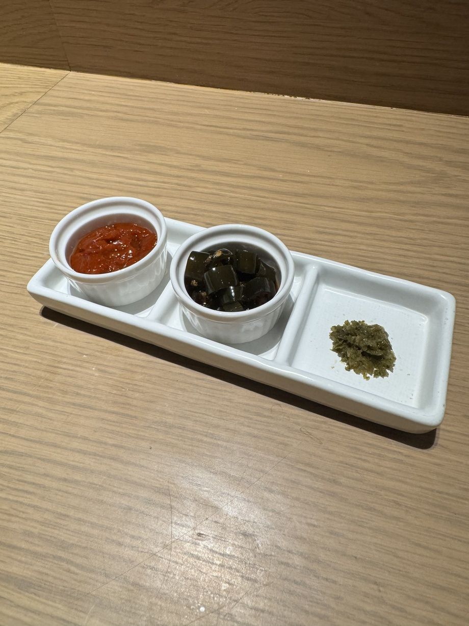辛味三連皿〜辛さへの挑戦状〜