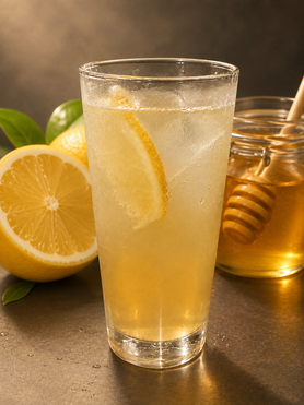 甘酸っぱい幸せ♡ハニーレモンソーダ🍯🍋