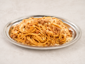 🉐大盛り！自家製ミートソースパスタ🍝