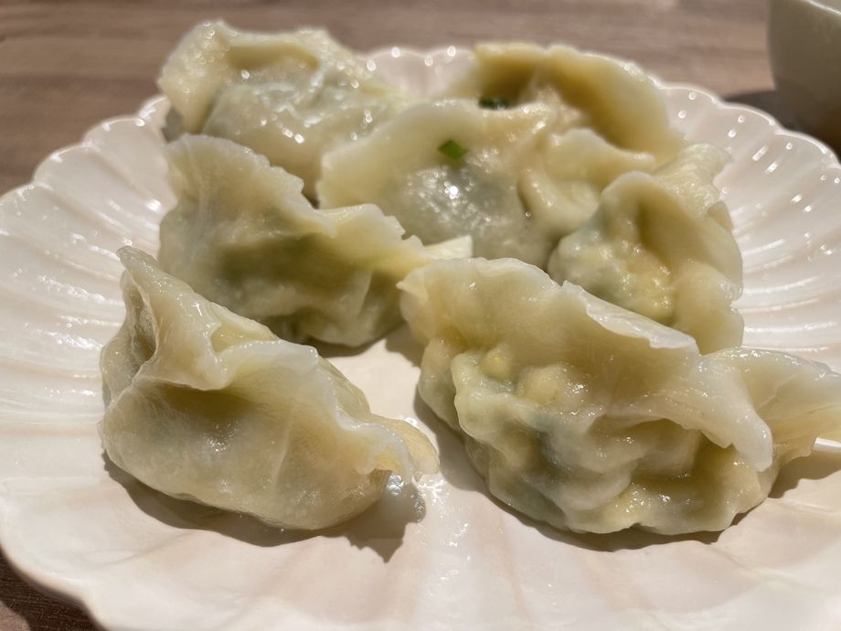 韮と玉子水餃子(6個)