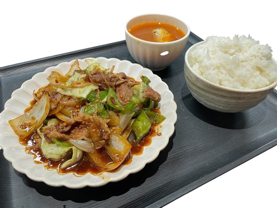 黄金甘タレ野菜炒め定食