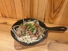 ラムのタン塩鉄板