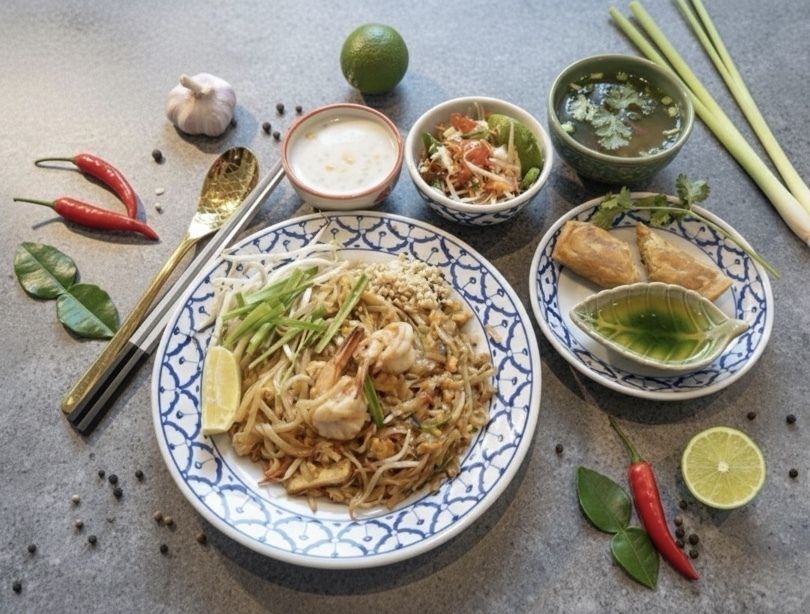 パッタイグン　プレミアムセット　Pad Thai Goong Premium SET