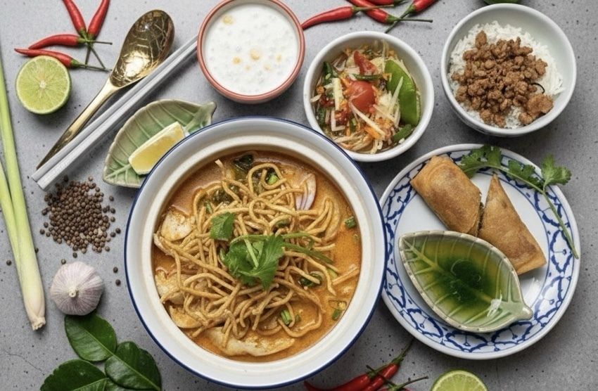 カオソーイガイ　プレミアムセット　Khao Soi Gai Premium SET