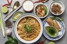 カオソーイガイ　プレミアムセット　Khao Soi Gai Premium SET
