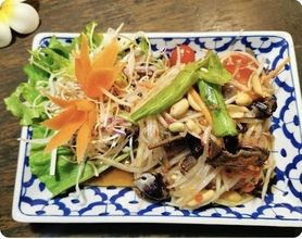 ソムタム プー パラー Som Tam Poo-Plala     ส้มตำปูปลาร้า 