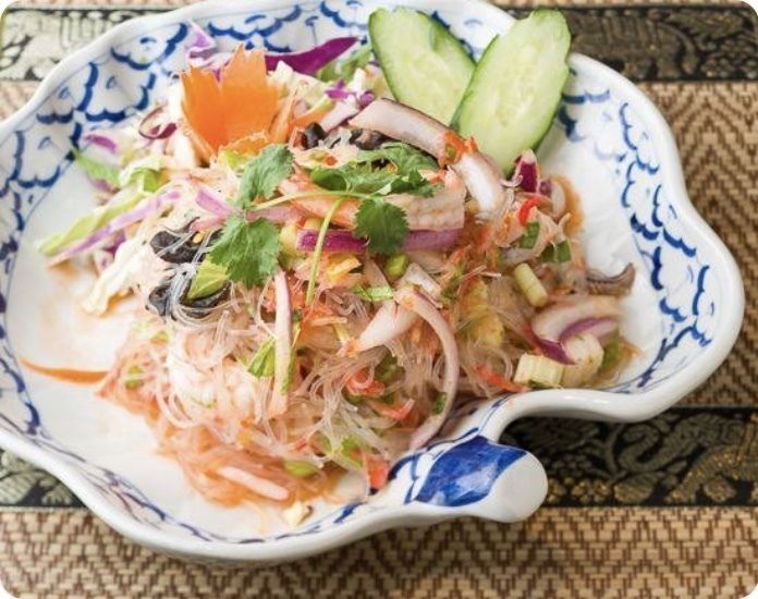 ヤム ウンセン Yum Woon Sen     ยำวุ้นเส้น 