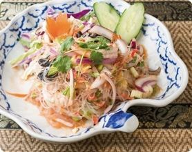 ヤム ウンセン Yum Woon Sen     ยำวุ้นเส้น 