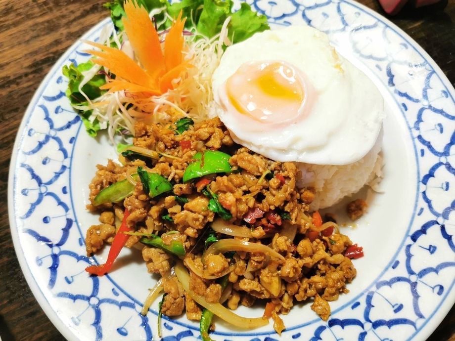 カオ ガパオ Kao Gapao   กะเพรา     
