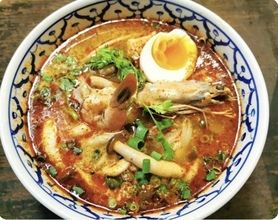 トムヤム海鮮ラーメン Kwui Tiew Tom Yum Talay (Ramen) ก๋วยเตี๋ยวทะเล