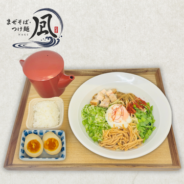 味玉旨辛魚介まぜそば