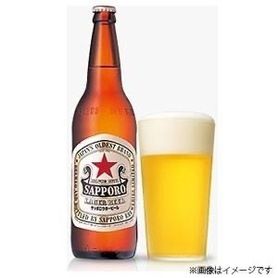 サッポロラガービール赤星（中瓶）