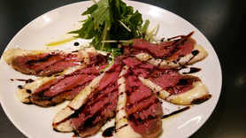 自家製 鴨の生ハム サーバソース