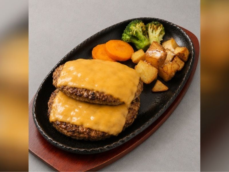 チーズハンバーグ　ダブル