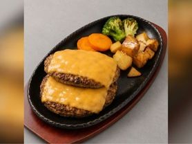 チーズハンバーグ　ダブル