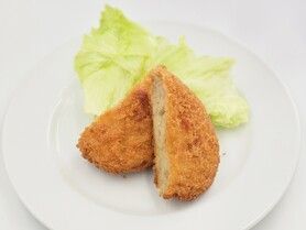 衣サクサクのコロッケ