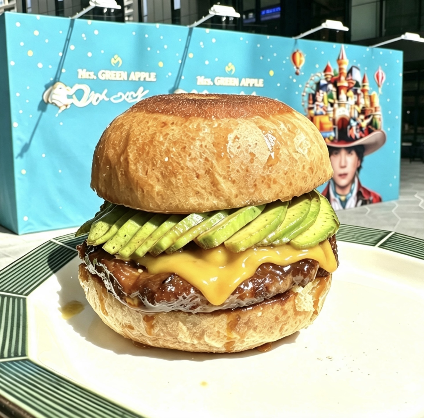アボカドチーズバーガー(数量限定)